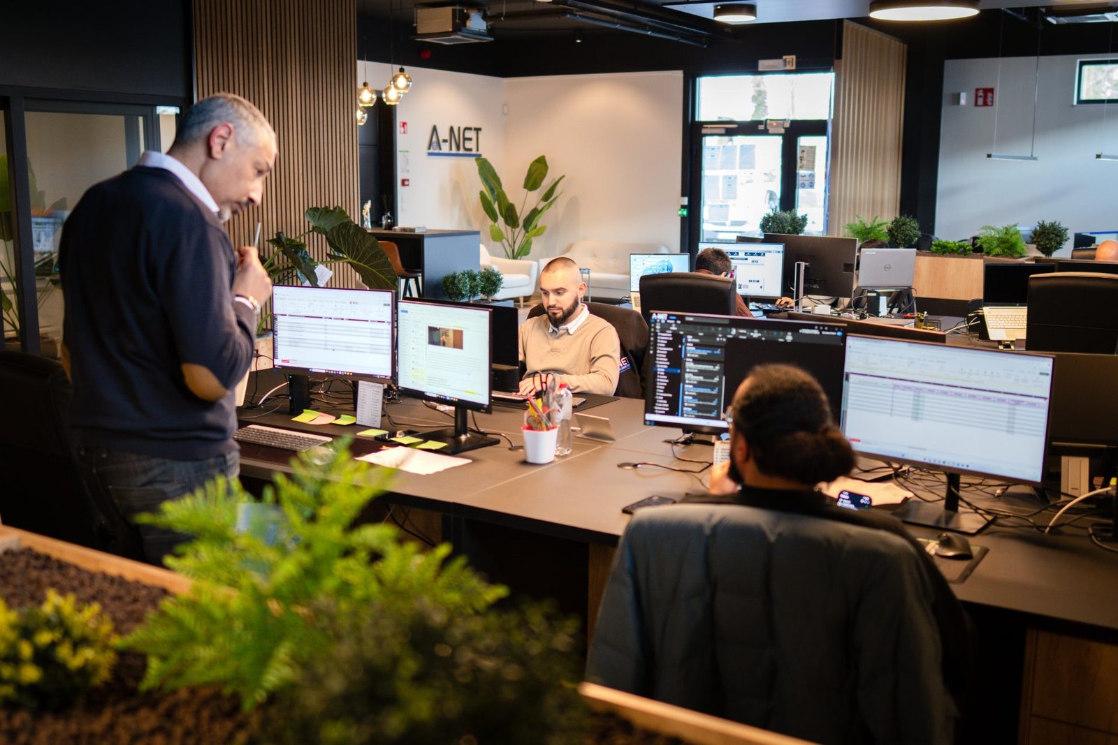 Kantoor van A-NET in Beringen